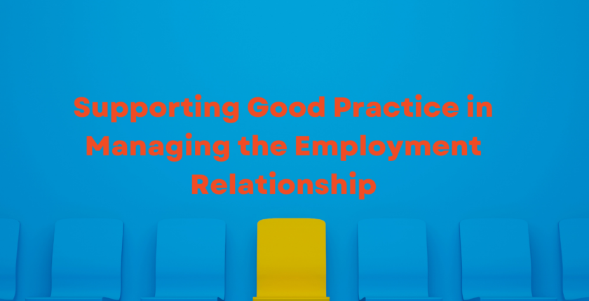 3MER Supporting Good Practice in Managing the Employment Relationship