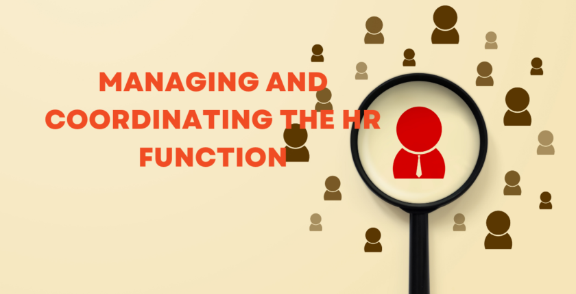 5HRF Managing and Coordinating the HR Function